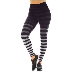 K-Deer Signature Stripe Leggings in Jody Stripe Gradient Sneaker Length Size M